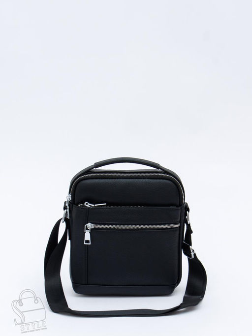 Сумка мужская кожаная 2217H black Heanbag