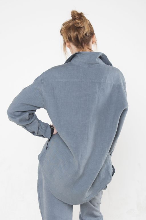 Рубашка с кокеткой - Annyway фото 3