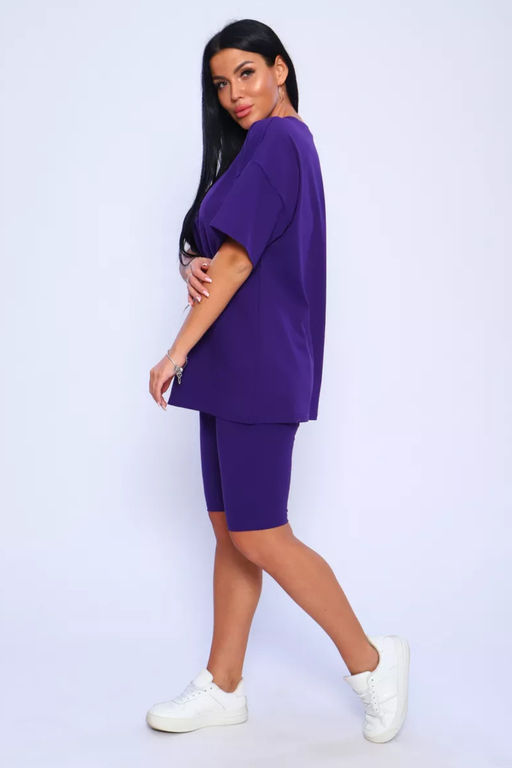 Костюм спортивный футболка и велосипедки КЖ-002