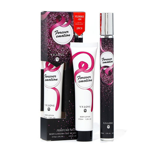 Парфюмерный набор женский Forever Emotion: туалетная вода 35 мл + лосьон для тела 35 мл