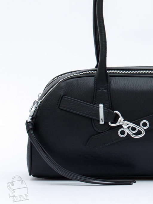 Сумка женская кожаная 9198SP black Velina Fabbaino-Safenta в Новосибирске