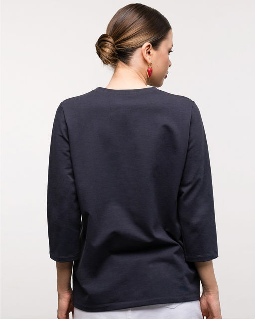 авторский лонгслив Футер 2-х нитка - Elena sorti фото 4