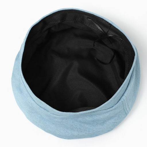 Берет джинсовый, р-р 56 см