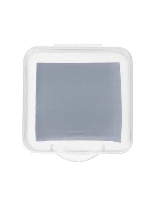 Набор 3 штуки ластиков клячка прямоугольных серый (размер штуки 37 х 35 х 0,9 мм) в коробочке   1096