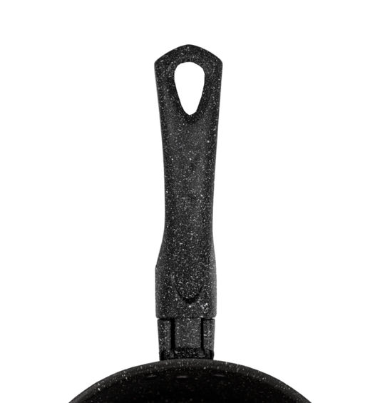 Кастрюля (ковш) 1,5 л., 160 мм, 1 руч., б/кр, а/п. Easy Stone. Алюминий марки А5 6116152