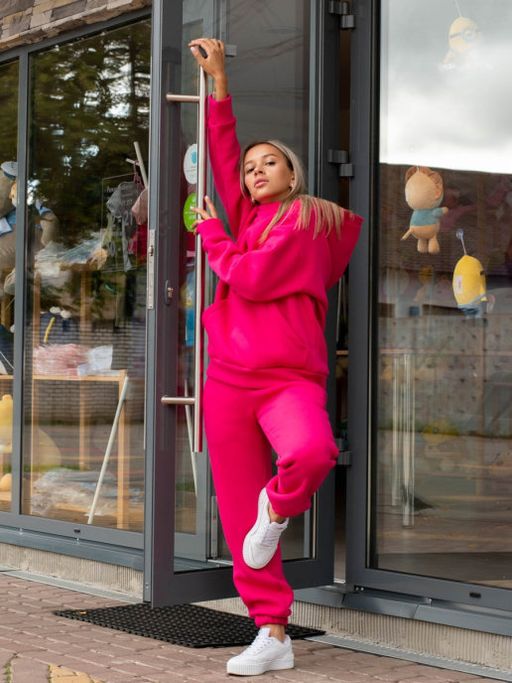 Женский Спортивный костюм БД030, фуксия от Спортсоло