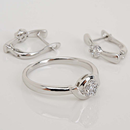 XUPING Кольцо/Серьги с английским замком арт. 28 0261 (id 280305) - Rada фото 2