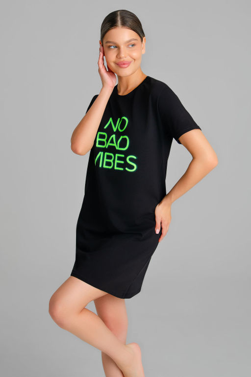 Арт. 9357 Туника женская 44-52 (5 шт) Цвет:черный - Калинка фото 9