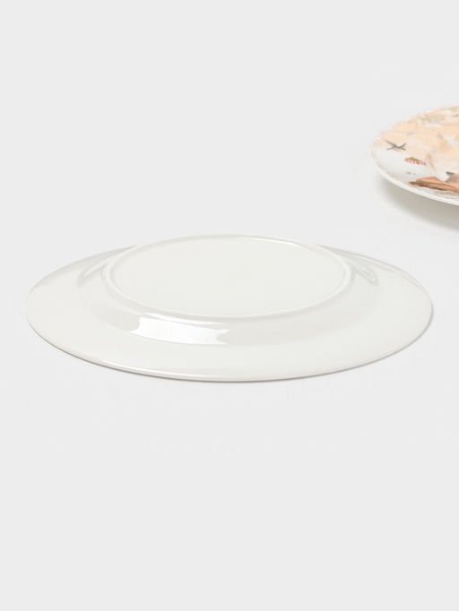 Набор тарелок новогодних Лесное чудо, 2 шт., d=19 см, керамика, подарочная упаковка, бежевый - Simaland фото 5