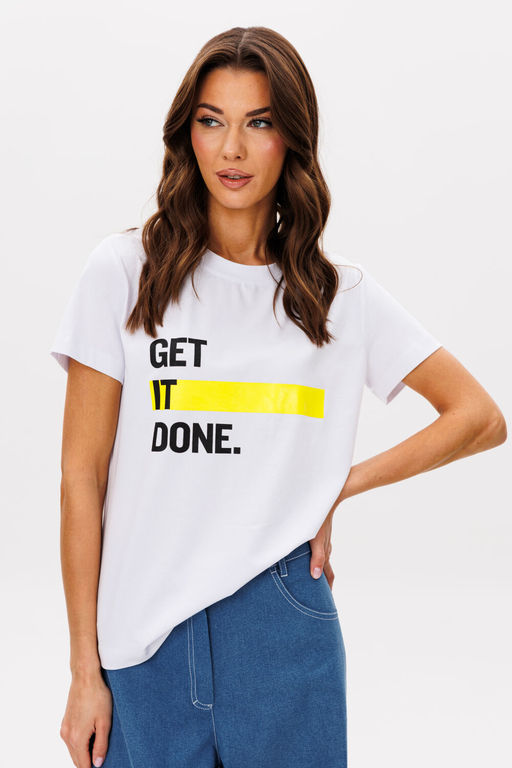 Футболка Fantazia Mod 5187 молочная