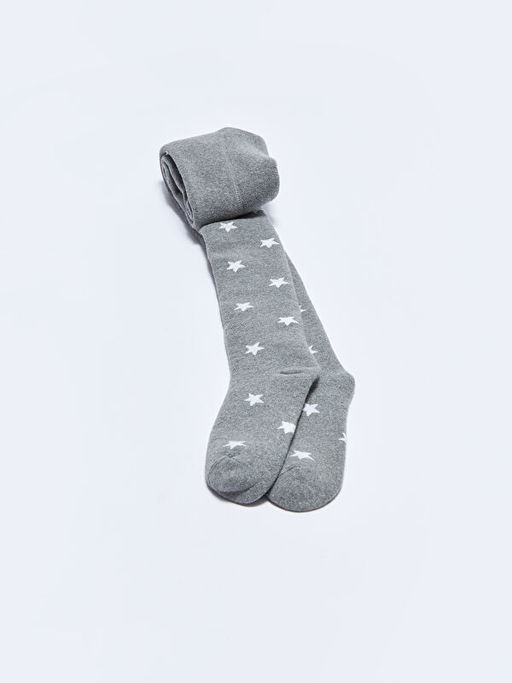 Desenli K?z ?ocuk Havlu K?lotlu ?orap