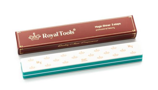 Полировка Royal Tool для ногтей 3-х сторонняя