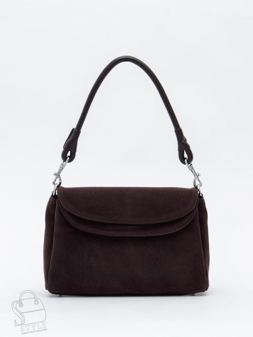 Сумка женская кожаная 0037VG coffee Vitelli Grassi