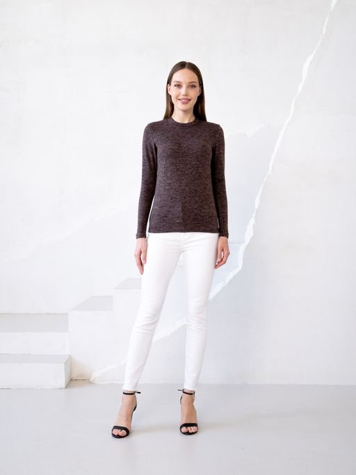 Джемпер жен.арт.1046-2,шоколадный - Binita фото 2