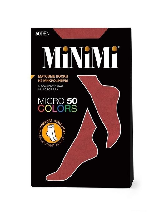New! Носки MiNiMi Micro colors 50 3D (1 пара)  фото 10