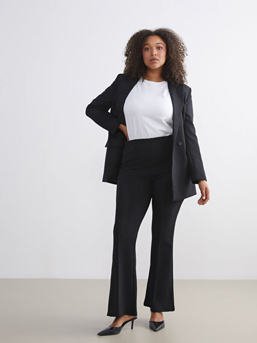 Dar Fit ?spanyol Pa?a Kad?n Pantolon