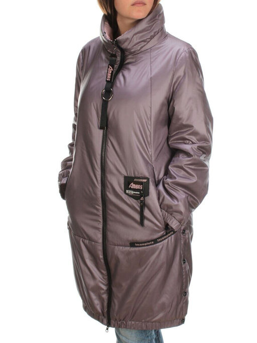 ZW-2157-C VIOLET Куртка демисезонная женская (120 гр. синтепон) - Фабричный китай фото 3