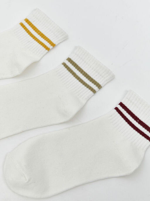 ?izgili Kad?n Soket ?orap 5li