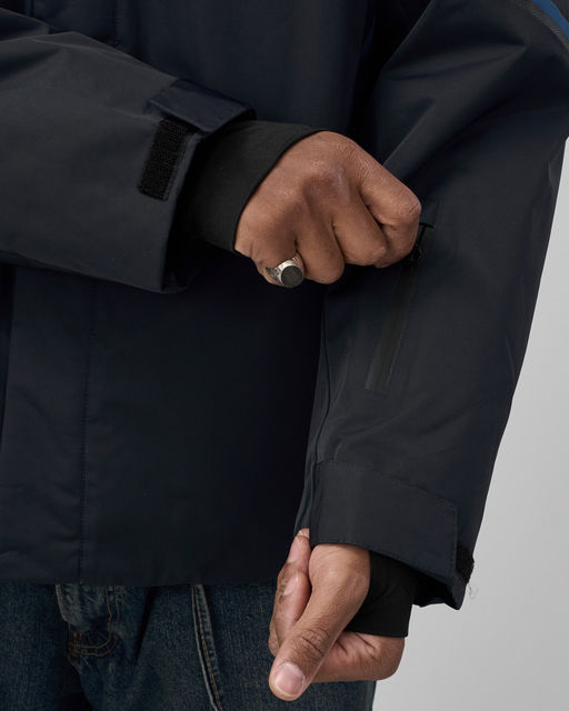 Горнолыжная куртка мужская зимняя темно-синего цвета 7617TS - Mtforce фото 4