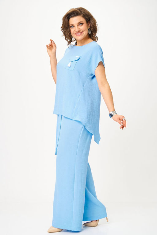Костюм ANDINA CITY 9075-25 небесно-голубой фото 4