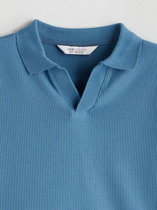 Polo Yaka Basic K?sa Kollu Erkek ?ocuk Ti??rt