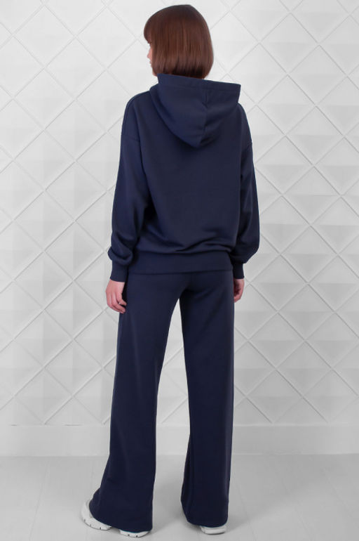 Арт. 2527/3  Костюм с брюками женский 44-52 (5 шт) Цвет:верх- антрацит, низ- антрацит