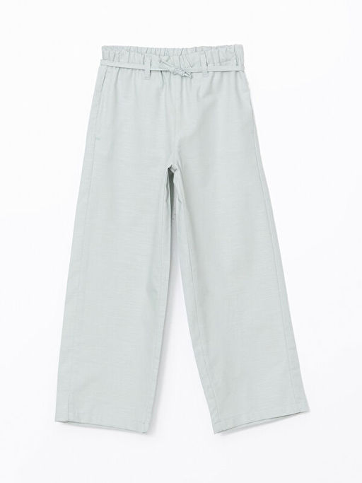 Beli Lastikli K?z ?ocuk Pantolon