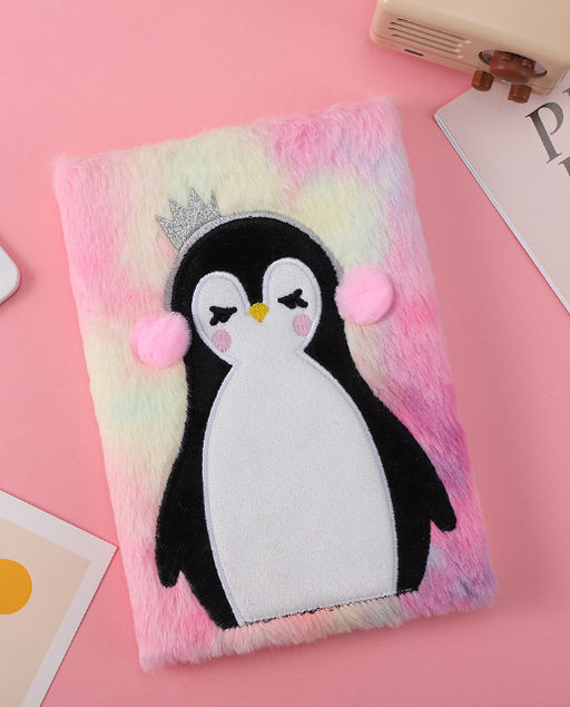 Блокнот плюшевый Royal penguin, , 21,5х15 см, плотность 70 гр.