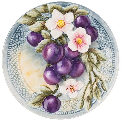 ТАРЕЛКА ДЕКОРАТИВНАЯ LEFARD СЛИВЫ 20*3,5 СМ