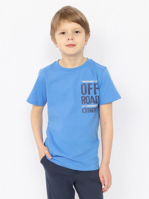 CRB wear/ HSJB 63838-43 Футболка для мальчика,голубой/Ex.Cherubino