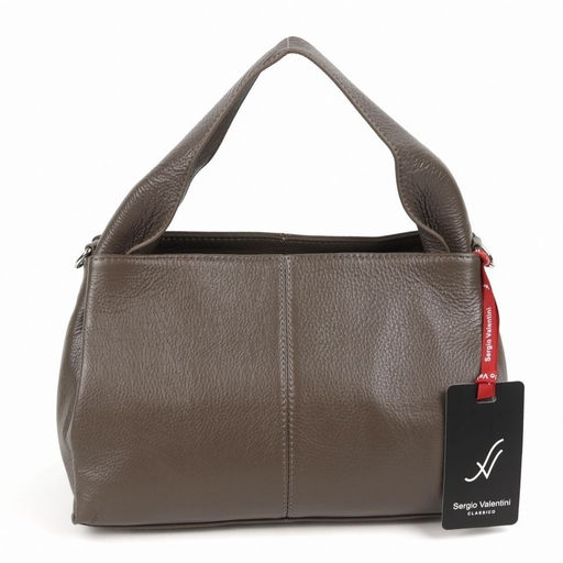 Женская кожаная сумка Sergio Valentini SV-0615 Хаки-Н4 фото 2