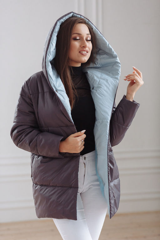 Куртка женская демисезонная 22260 (черный) - Kankan фото 20