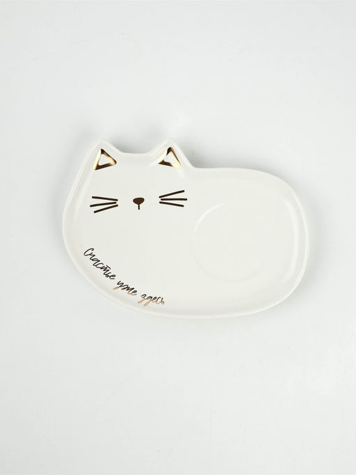 Чайная пара Счастье уже здесь: кружка 200 мл, блюдце 18?11 см, ложка