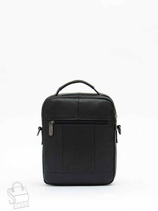 Сумка мужская кожаная 99888Z black Zinimsk