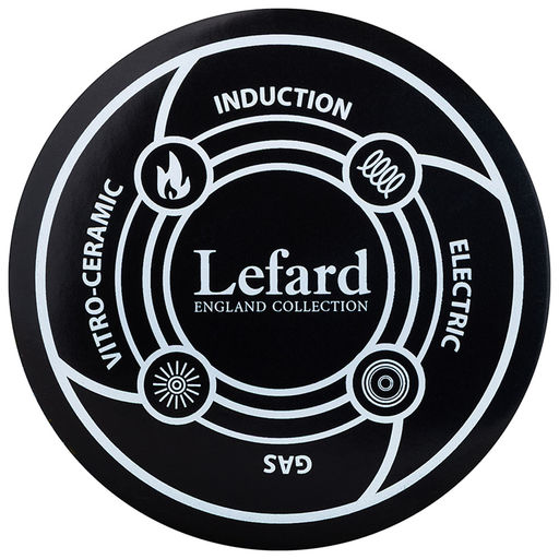 КОВШ LEFARD ЭМАЛИРОВАННЫЙ, СЕРИЯ ЯБЛОНЕВЫЙ САД 14СМ/0,9Л D=14 СМ ДЛИНА=31СМ ПОДХОДИТ ДЛЯ ИНДУКЦИОН фото 4