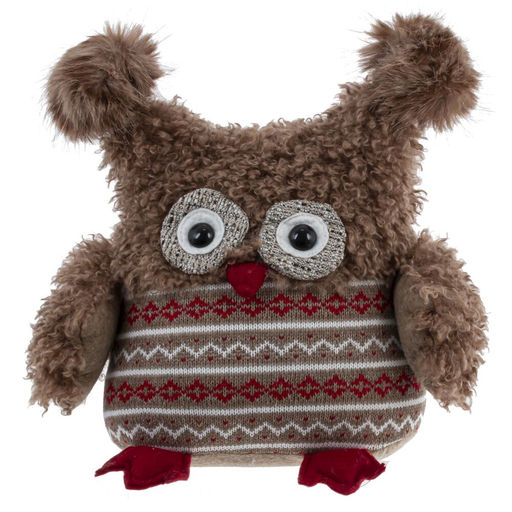 Игрушка набивная "Сова", L20 W12 H21 см