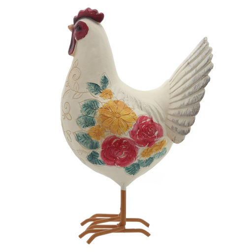 Фигурка декоративная "Курица", L14,5 W12 H25 см