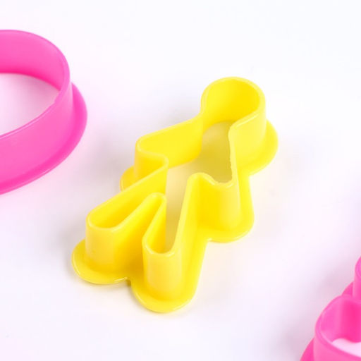 Формочки для лепки, набор 6 шт., 3 инструмента, скалка - Simaland фото 2