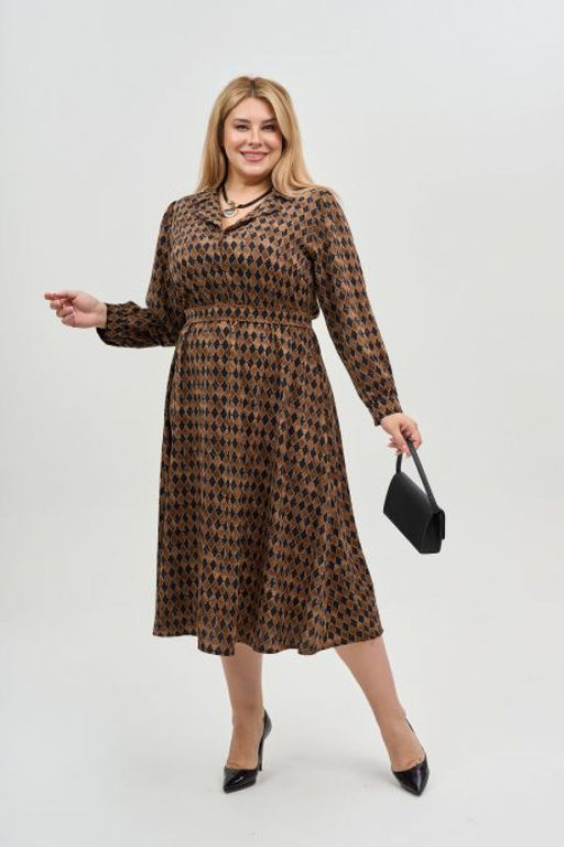 Платье Luxury Moda 1389 коричневый