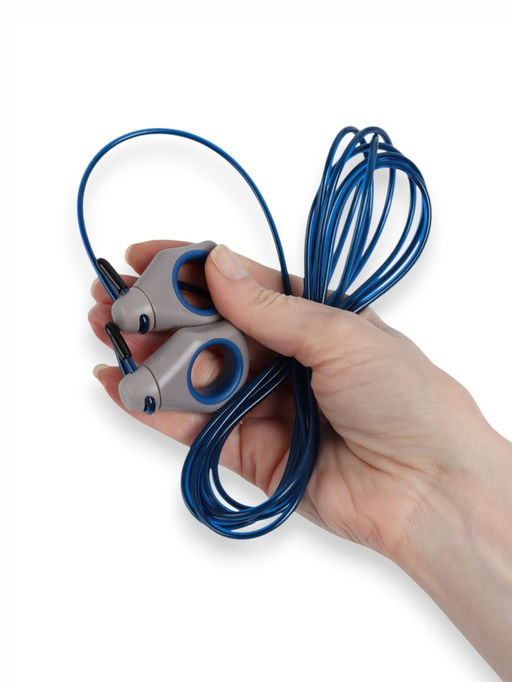 Скакалка спортивная, 2.8 м, регулируемая, скоростная, с подшипником, цвет МИКС