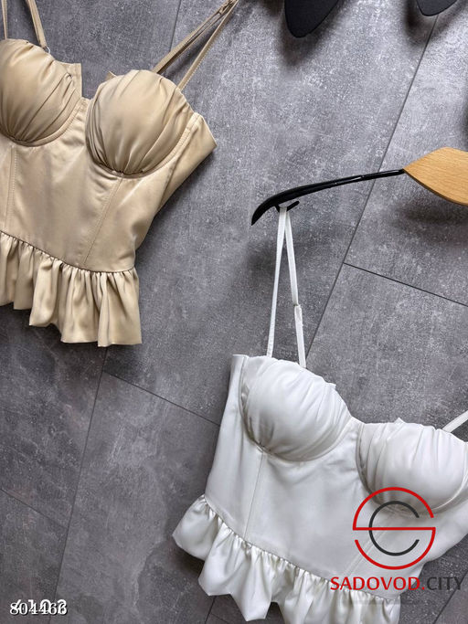 Корсет на шнуровке с чашечками - Bruno фото 6