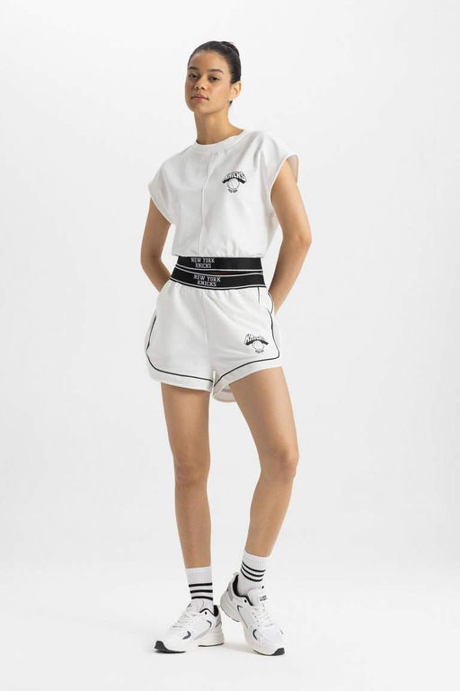DeFactoFit Укороченные шорты NBA New York Knicks  фото 4
