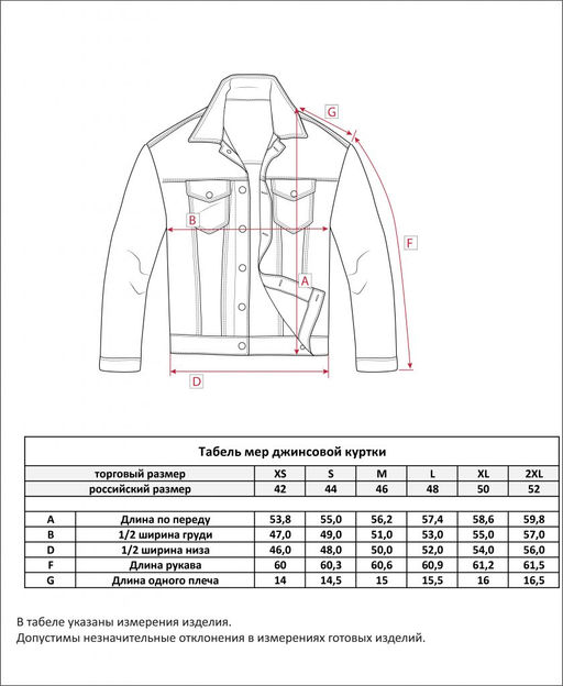 Джинсовая куртка Fine Joyce F312-1237 светло-синяя хлопковая