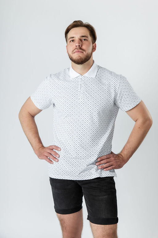 спортивная футболка-поло 92% хлопок, 8% лайкра - Relay фото 118