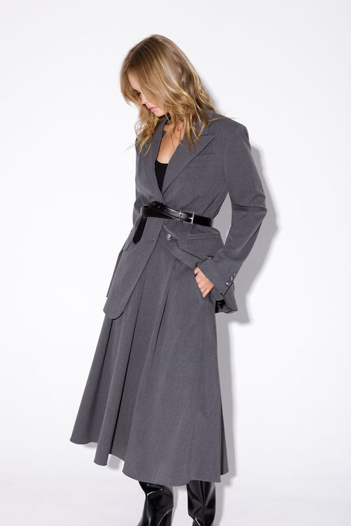 Юбка Pirs 5491 серый фото 4