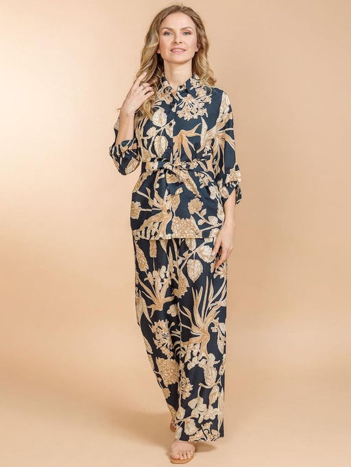 Брючный костюм (вискоза) №25-466-1 (Лето 2025) - Ганг фото 2