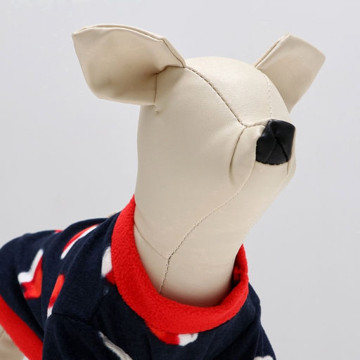 Толстовка для собак Новогодний колпак, размер S, синяя (ДС 26, ОШ 22, ОГ 34 см) - Simaland фото 6