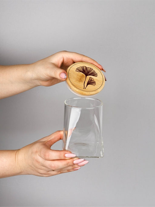 Банка для хранения сыпучих продуктов и круп Цветы, 350 мл - Дорого внимание фото 5