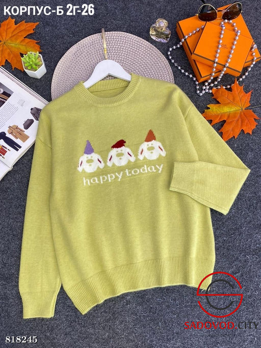 Кофта женская с рисунком - Bruno фото 4