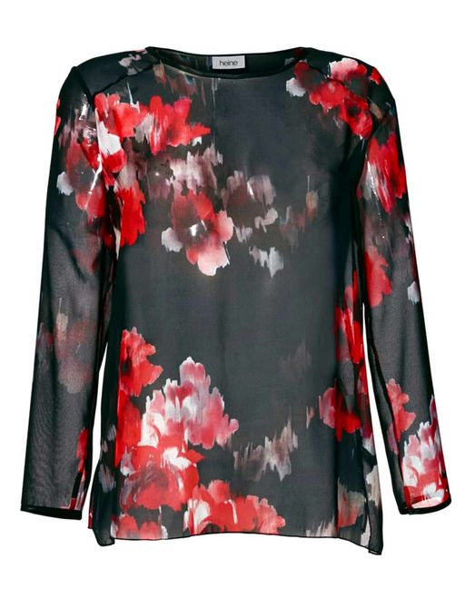 Блузка, черно-пестрая - Ashley brooke фото 2